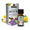 Nature Svar Vitamin D3 og K2, 0,5 oz - flydende ekstrakt orale dråber - understøtter immunforsvar, ben og hjerte sundhed - i en lækker olivenolie, Rosemary Oil, og Natural Lemon Base