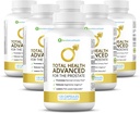 Ben 's Natural Health Total Health Advanced, Prostate Support Supplement med 29 Ingredienser Beta Sitosterol, Vitamin C, D, E, Zink, Pygeum, Gurkemeje, Holy Basil, 900 Kapsler, 6 Pack