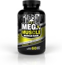 Mega Muscle - Muscle Gain - 124; Daglig Booster Chewable tabletter Multivitamin til hunde i alle livsstadier