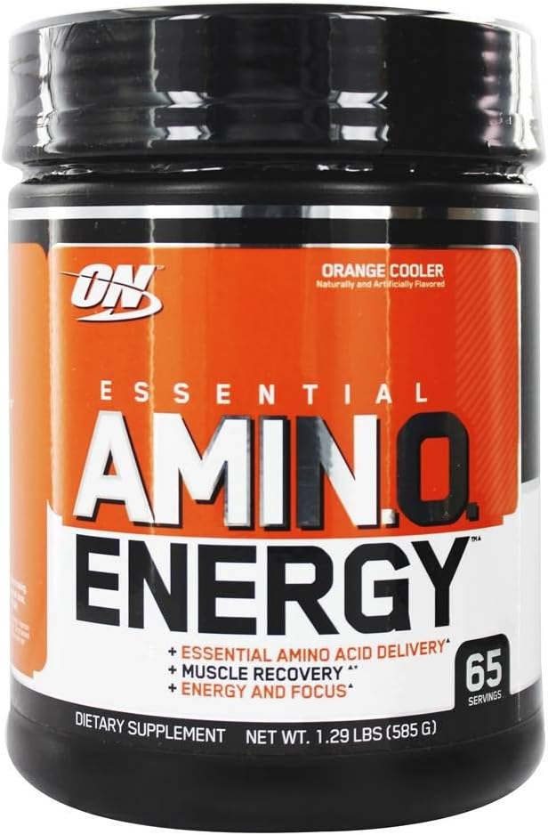 Optimum Nutrition Essential AmiN.O. Energy ™ Orange Cooler - 65 Servere