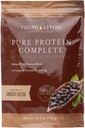 Unge Living Pure Protein Complete Chocolate Deluxe, 26.0 oz- Support til Lean Muscle og Post- Workout Inddrivelse med essentielle olier og Probiotika til Fitness