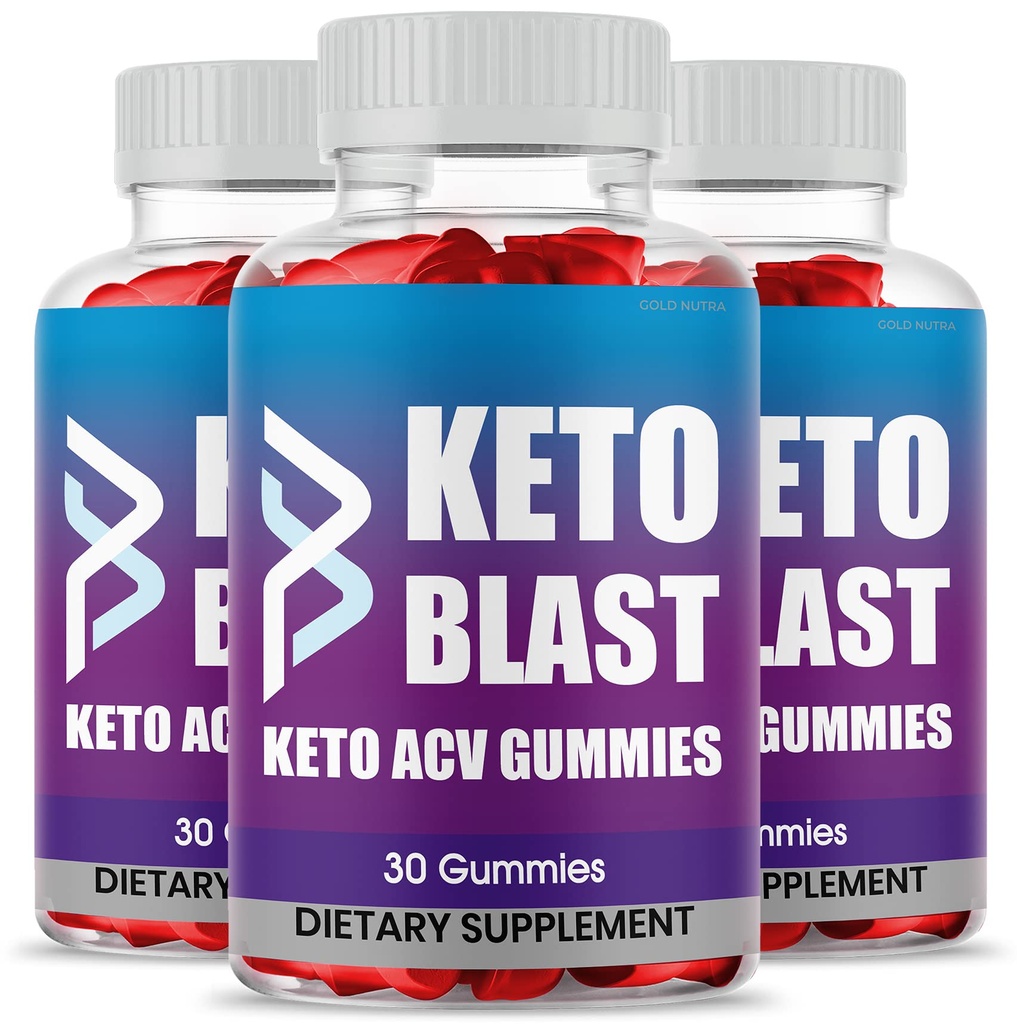 (3 Pack) Keto Blast Gummies, Maksimal Styrke, Original Keto Blast Gummy, Advanced Formel, 3 Måned Supply
