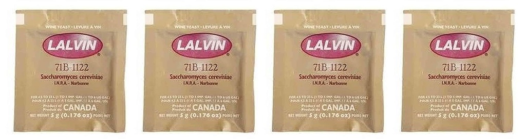 Lalvin 71B- 1122 Gær (Multi, Fоur Paсk)