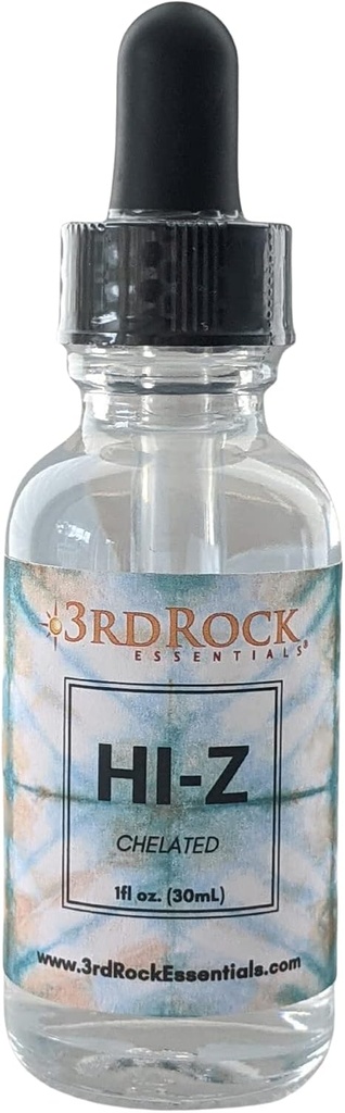 3rd Rock Essentials szág 124; HI- Z Zink immunforsvar Support Supplement 124; Alle naturlige flydende Zink supplement Kosttilskud 124; Alle naturlige personlige pleje (1 fl oz