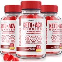 NutraRize (pakke med 3 KetoKandies Keto + ACV Gummies for vægttab, maksimal styrke supplement, Keto Kandies Anmeldelser (180 Gummies)