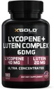 Lycopen + Lutein 60mg Supplement: 124; Eye Health & Vision Support: 124; Antioxidant til sunde øjne & Hud: 124; Non- GMO, Gluten Free
