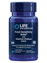 Life Extension Food Sensitivity Relief with Diaminoxidase (DAO), Occasional Gas, fordøjelseskomfort, histamin Sensitivity, DAO Enzyme Supplement, Gluten Free, Non- GMO, Vegetar, 60 Kapsler