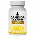 Candida Cleanse - Gut & Colon Support, Advanced Probiotic & Herbal Formel, Natural Herbal Formel, Oregano Leaf, Wormwood, Black Walnut, Captures Acid-1 til mænd og kvinder, 60 kapsler