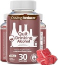 Ædru fra Alkohol, Afslut Alkohol Craving Relief- Multi- Vitamin Gummy til at hjælpe med at reducere Cravings, Anti Alkohol, Lever Detox, Let at tage som nødvendig Essential Support / 30 Dagstælling (Afslut Alkohol)