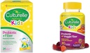Culturelle Kids Probiotika + Fiber Packets (Age 3 +) - 24 Greve - fordøjelsessygdomme & daglig Probiotika for Kids + Veggie Fiber Gummies (Age 3 +) - 30 Greve