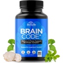 Brain Code Nootrop Brain Supplement for Memory og Fokusér 124; Understøtter kognitiv sundhed & mental Klarhed, Forbedre koncentration