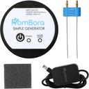 Colloidal Sølv Generator Kit - 99,99% (Ag) Rods, TDS Meter Kolloidal Sølv Machine, Impure Water Indicator, Vand Ionizer Machine for Home, Travel Bag, Basic