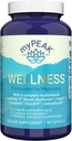 myPEAK Wellness Award- Winning Vegan Multivitamin med ElevatP Ancient Peat Extract, Natural Astaxanthin, Jern, Resveratrol og Alpha GPC, Immunity Booster, All- in-One for mænd og kvinder, 90 Greve
