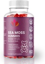 Organic Sea Moss Gummies med Bladderwrack & Burdock Root - Vegansk supplement til generel wellness - 60 Greve