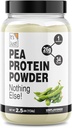 Det er bare! - 100% Pea Protein, Vegansk Plantebaseret, Vokset i Canada, Premium Quality, Glat Texture, Gluten Free, Keto Friendly (2,5 pund, uden smag)