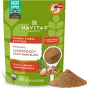 Navitas Organics Superfood + Adaptogen Blend til Stress Support (Maca + Reishi + Ashwagandha), 6.3oz Bag, 30 Servere - Organic, Non- GMO, Vegan, Gluten- Free, Keto & Paleo.