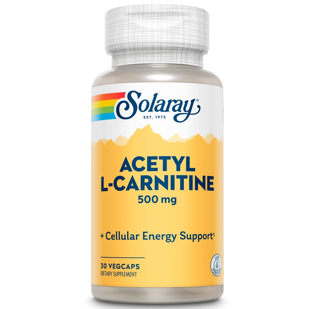 SOLARAY Acetyl L- Carnitin 500 mg