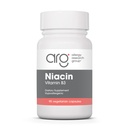 Allergy Research Group Niacin Supplement - Vitamin B3 til mænd og kvinder, Niacin med flush, Nicotinsyre, NAD, 250 mg vegetariske kapsler - 90 Tæl