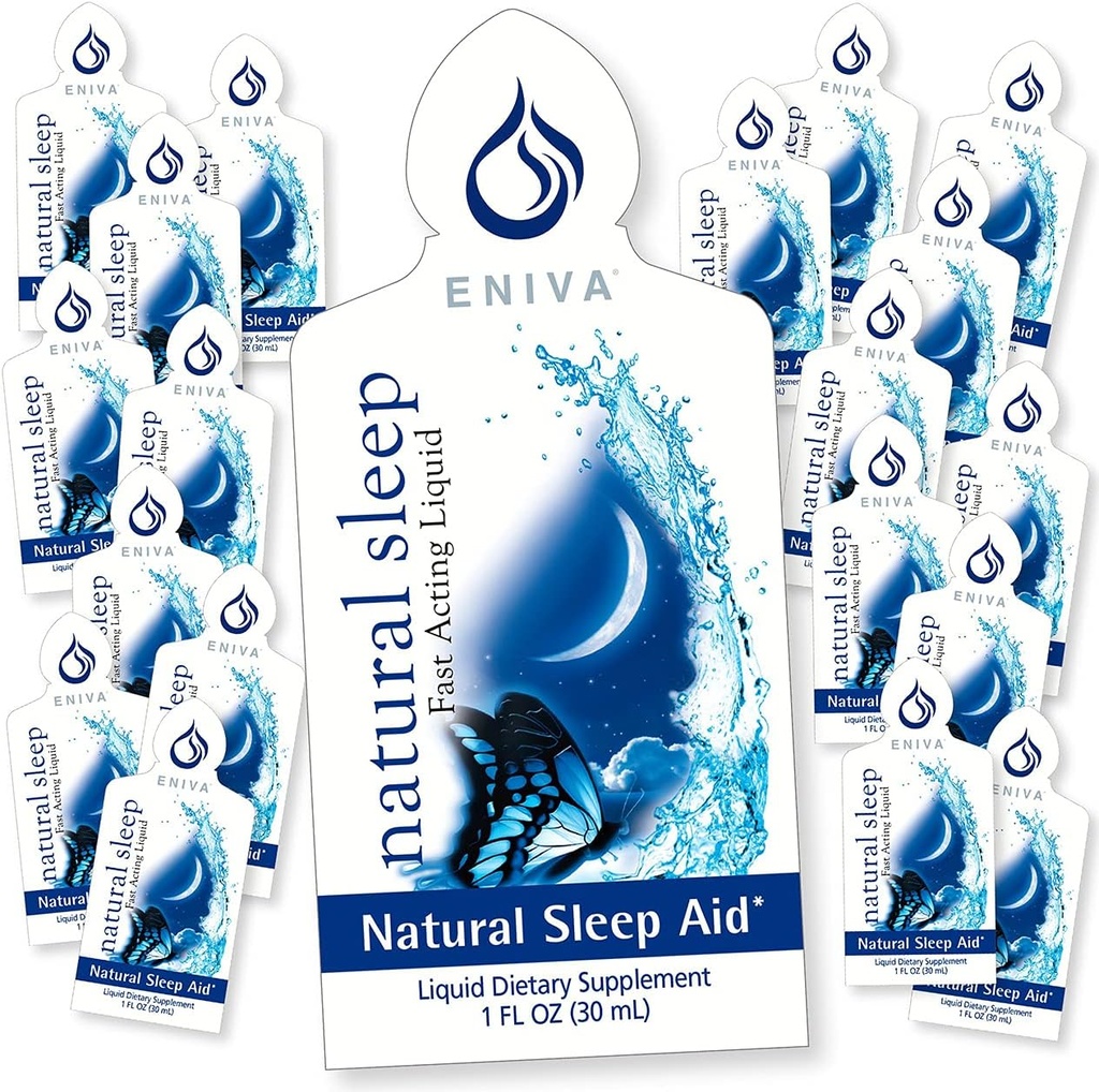 20 Pakker af naturlige søvn rejse Single Serve Natural Sleep Aid, Feel Great in The Morning