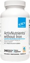 XYMOGEN ActiveNutrients without Iron - Multivitamin Multimineral for Wellness, Immun, Energy and Mood Support - Chelated Minerals + Active B Vitamin with Folate (240 kapsler)