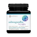 Youtory Ashwagandha + GABA - Uses Organic KSM- 66- 1000 mg Ashwagandha & 100 mg GABA - Cortisol, Energy, Stress & Memory Support Supplement - 60 vegetariske kapsler (30- Day Supply)