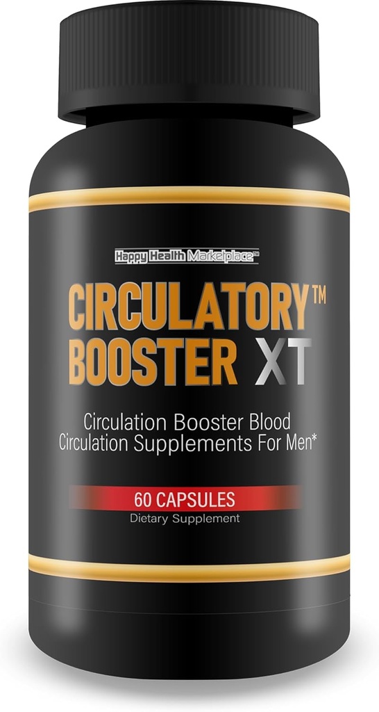 Circulatory Booster XT - vores bedste cirkulation Booster blodcirkulation Kosttilskud til mænd - Avanceret blod flow støtte til hele kroppen cirkulation støtte - bedre blod flow blodcirkulation piller