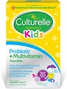 Culturelle Kids Probiotiske + Komplet Multivitamin Chewable For Kids, Age 3 +, 30 Greve, fordøjelsessygdomme, Oral Health & immunforsvar - med 11 vitaminer og mineraler, herunder C-vitamin, D3 & Zink
