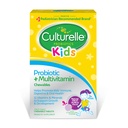 Culturelle Kids Probiotiske + Komplet Multivitamin Chewable For Kids, Age 3 +, 30 Greve, fordøjelsessygdomme, Oral Health & immunforsvar - med 11 vitaminer og mineraler, herunder C-vitamin, D3 & Zink
