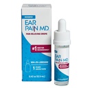 Eosera Ear Pain MD ® - 4% Lidocain Ear Drops til maksimal styrke smertelindring - hastigt virkende, umættende Earache Behandling for voksne & børn (12,5 ml)