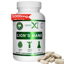 Genex Formulas Lions Mane Supplement med 100% Lions Mane Extract - Nootropics Brain Support Supplement 1000mg / servering - (120 kapsler)