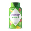 Viafusion Omega-3 Gummy Vitamin, Berry Lemonade Flavored, Heart Health Vitamin (1) Med Omega 3 EPA / DHA og Vitamin A, C, D og E, Amerikas Nummer 1 Vitamin Brand, 60 Day Supply, 120 Greve