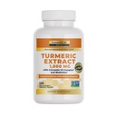 Nature 's Lab gurkemeje C3 Complex 1000mg - gurkemeje 1000mg & BioPerine 5mg Standardiseret til 95%, fremmer kardiovaskulær, immunforsvar, fælles, hud sundhed - 120 kapsler (60 dages forsyning)