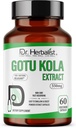 DR. Herbalist Gotu Kola Extract 550mg - 60 Veganske Kapsler