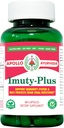 Imuty Plus Support Immunsystem Dietary Herbal Supplement Ækvivalent 5000 mg Giloy Ashwagandha Mulethi Ayurvedic Vegan 60 Capsule
