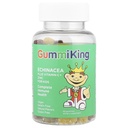 Gummi King Echinacea Plus Vitamin- C Zink Supplement, Jordbær / Lemon / Orange / Grape / Cherry / Grapefrugt, 60 Greve