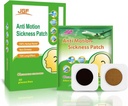Motion Sygdom Patches for Cruise Car, 40 Grev Vandtæt Non Drowsy Travel Essentials Motion Sygdom Patche for voksne og børn