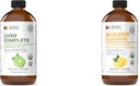 Komplette naturlige produkter Lever Komplette 16oz & Gallblære Komplette 16oz Bundle
