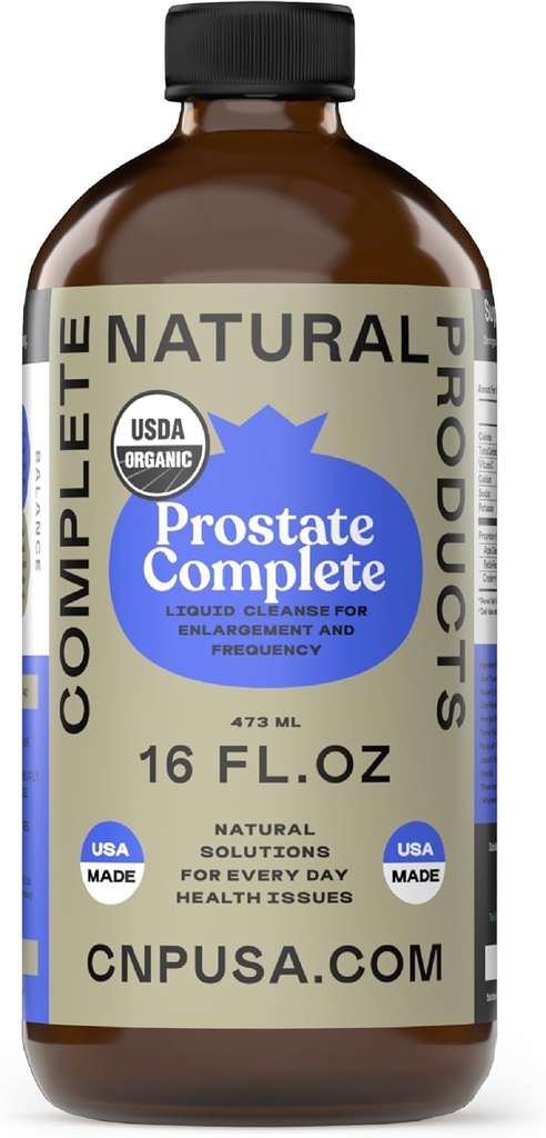 Komplette naturlige produkter Prostate Complete - 16oz glasflaske