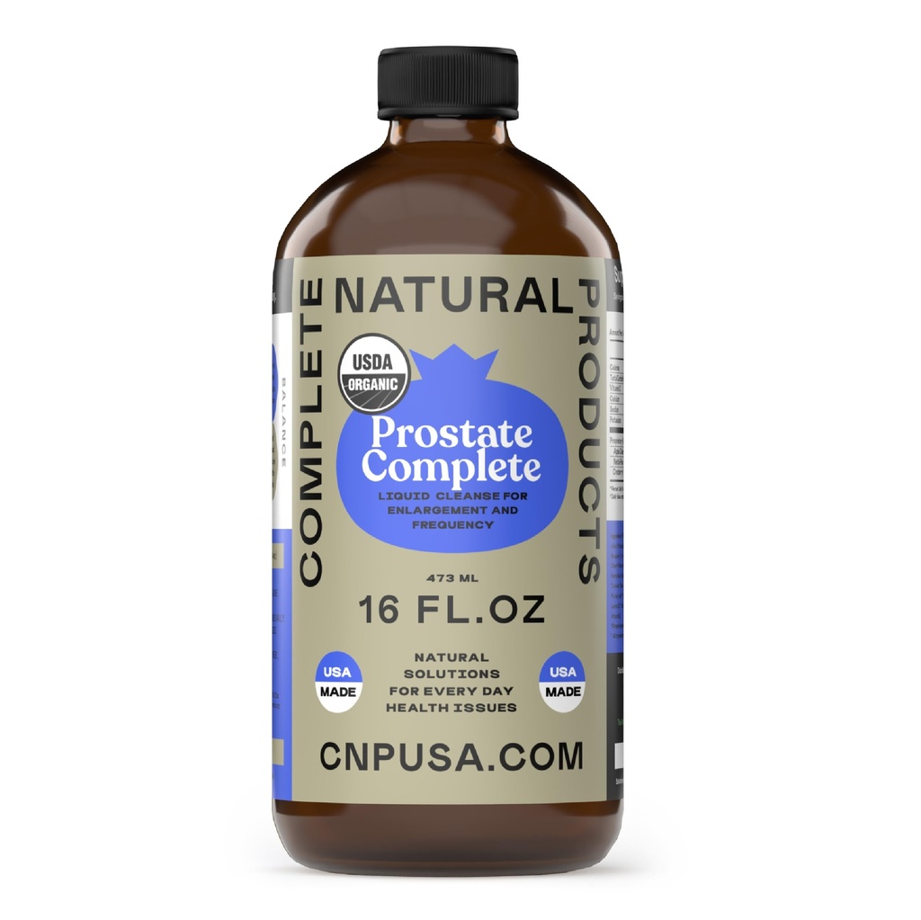 Komplette naturlige produkter Prostate Complete - 16oz glasflaske