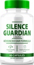 Silence Guardian - Avanceret Øre Formel, Officiel Formel for 360 hørelse support, Alle naturlige ingredienser til at vedligeholde Auditory Health, SilenceGuardian anmeldelse (60 kapsler)