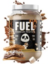 Underground Bio Labs Panda Fuel Premium Protein Whey,Hydrolyzed Collagen,Casein,Probiotics, Enzymes, Keto Friendly,Time Release, 25 Servings (2.5 Pound, Campfire S'Mores)