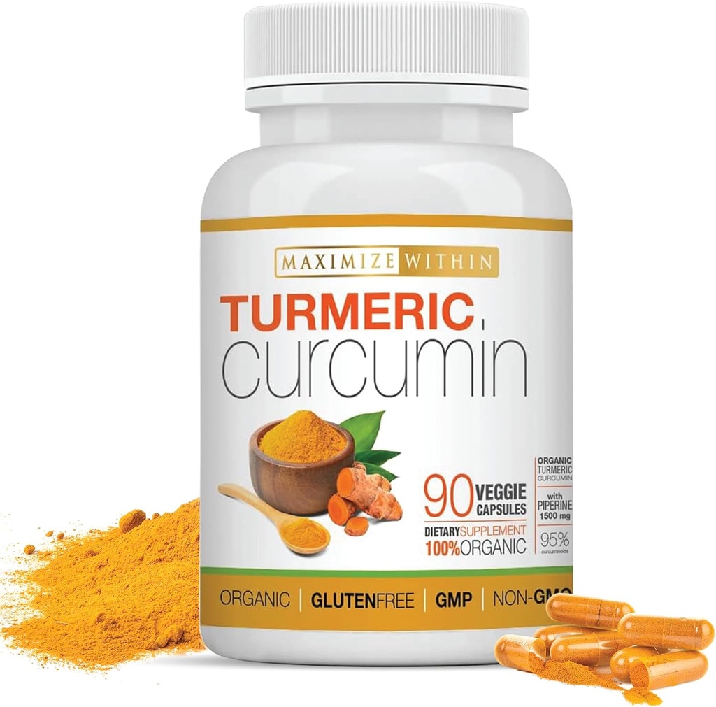 Gurkemeje med Piperine 1500mg, 90 Greve