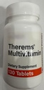 Multivitamin Therems (A 1500mcg C 90mg D 400IE E 13, 6 mg Thiamin 3 mg Riboflavin 3, 4 mg Niacin 20 mg B6 3 mg Folate 400mcg B12 9mcg Biotin 30mcg Calcium 45mg Phosphorus 35mg 130 ct (ikke- reversibel)