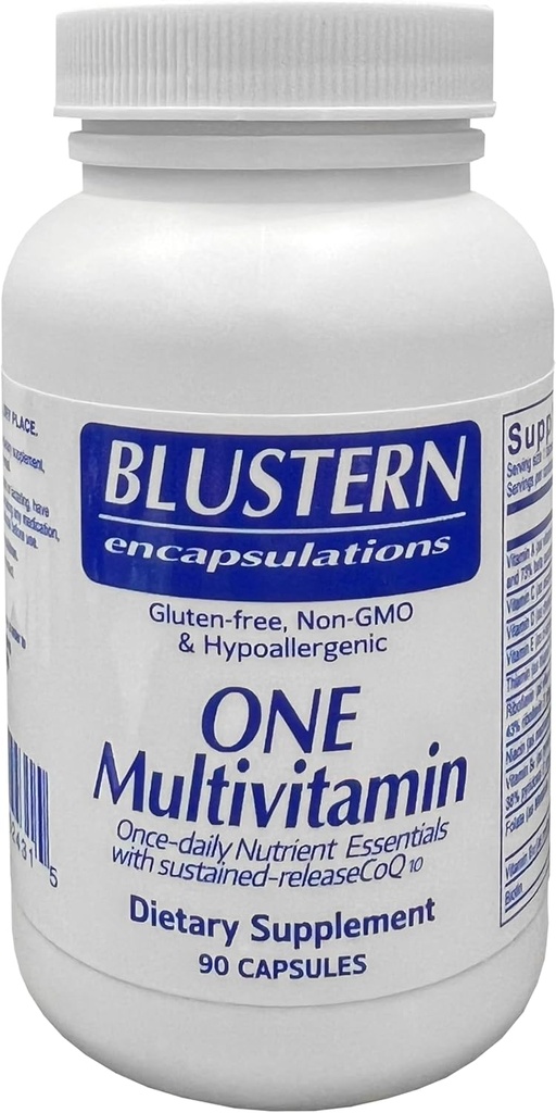 Multivitamin supplement til kvinder & mænd - Daglig støtte med essentielle næringsstoffer, antioxidant kompleks, CoQ10 og Lutein for forbedret immunitet, hjerne funktion, og øje sundhed - 90 kapsler