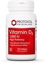 Protocol Vitamin D3 2.000 IE - immunforsvar, sunde knogler og tænder - 120 Softgels
