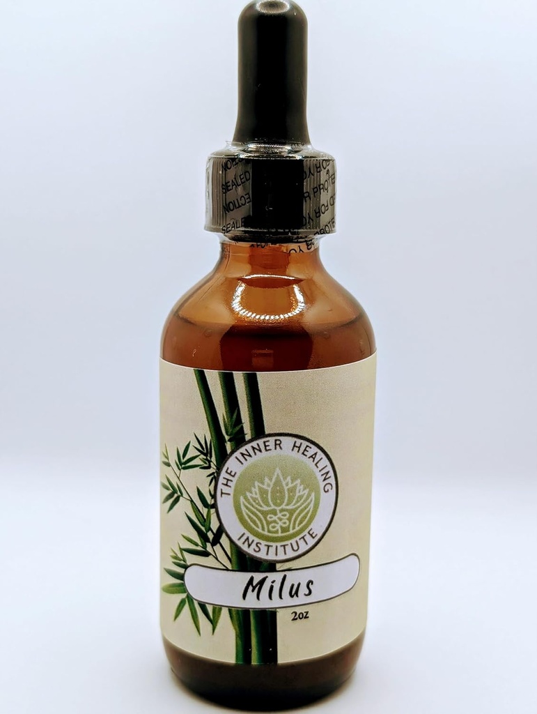Milus 2oz Tincture - Oral Drops Supplement, Detoxifies & Understøtter Lever, Galdeblære og immunsystem, en antioxidant, Understøtter hjerte sundhed og nervesystemet, Hjælper Allierate Allergier