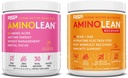 RSP NUTRITION AminoLean Pre Workout Energy (Pink Lemonade 30 Servere) med AminoLean Inddrivelse Post Workout Boost (blod Orange 30 Servere)