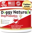Probiotika til hunde og katte - Avanceret Max- Strength fordøjelsessundhed, Forøg & Oprethold Korrekt Gut Flora- Alle naturlige probiotika pulver - (Made in USA) 4.2 Oz (7 Millioner CFU Per Scoop)