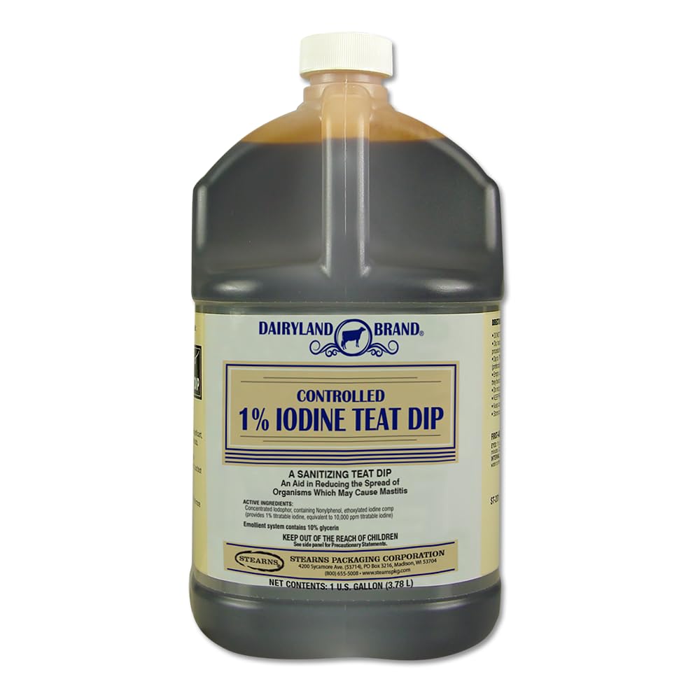 stearns emballage selskab st0201- db- tl31 Gallon, 1% kontrolleret jod toat dip