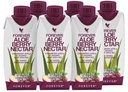 Forever Living - Aloe Berry Nectar - 90,7% Pure Aloe Vera Gel med tranebær og æbler - Ingen konserveringsmidler - 330 ML (pakke med 6)